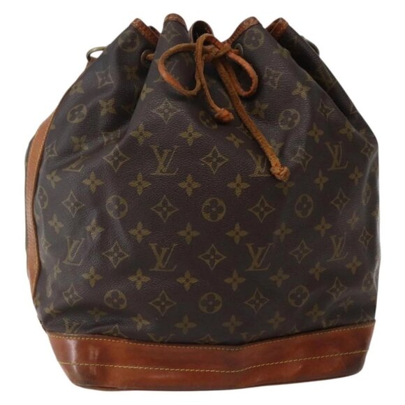 LOUIS VUITTON Monogram Noe Shoulder Bag M42224 LV Auth BA5754 - Picture 1 of 16